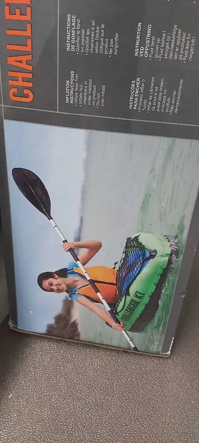 Have 2 canoes for sale 100 a peice,like brand new shape only used once each but unfortunately lost t...