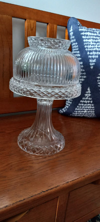 Candle Lamp - Lead Crystal - New in Box