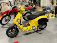 Vespa scooter 