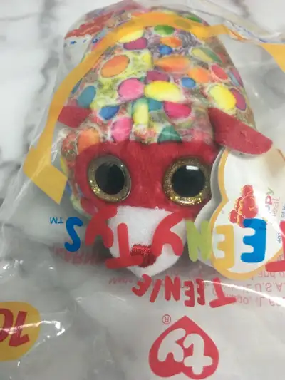 RUGGER RACCOON McDONALD's TY TEENIE TEENY TYS HAPPY MEAL TOY #10, View more
