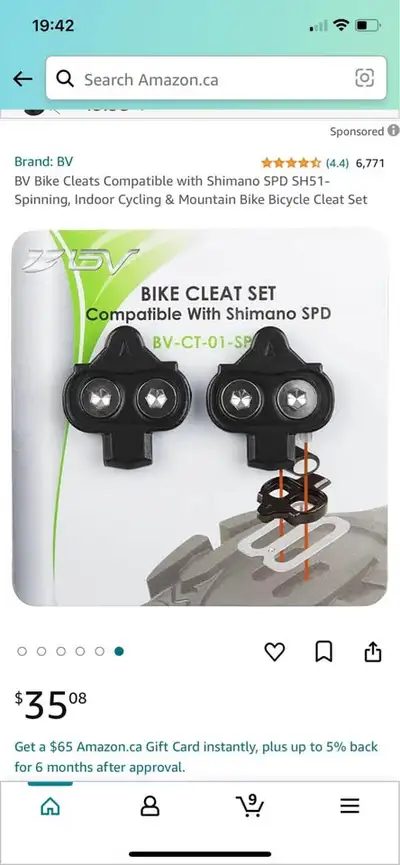 BV Bike Cleats, View more