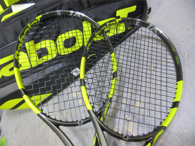 2 brandnew pure aero raquets with their original bag in Tennis & Racquet in Oakville / Halton Region