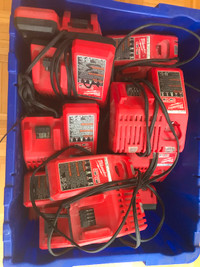 Milwaukee M12/M18 chargers