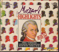Mozart Highlights 10 CD-Box Set
