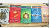 4Book set: A Song of Fire and Ice + book: A Dance with Dragons