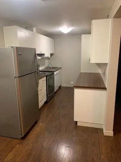 Available Immediately Bright and well-maintained 2-bedroom, 1-bathroom basement apartment located in...