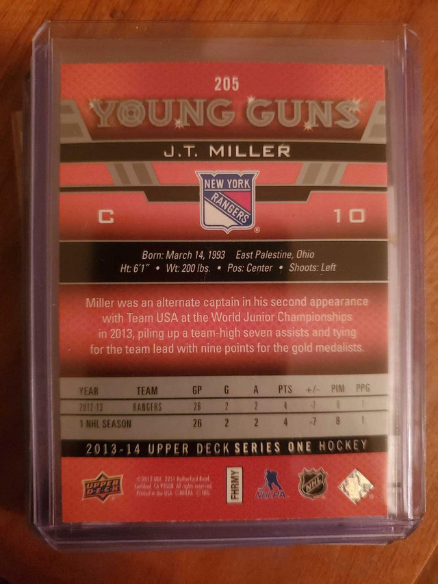 J.T. Miller Young Guns Rc in Arts & Collectibles in Dartmouth - Image 2