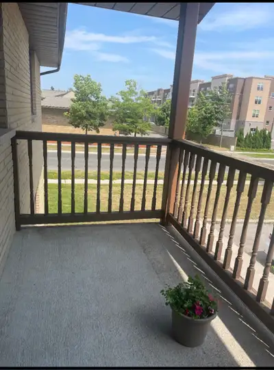 2 bedroom one bath, beautiful balcony Please text at :7053136146