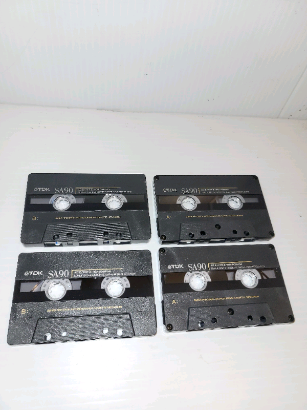 11X TDK SA-90 Type ll Super Avilyn Audio Cassettes-USED $5 Each in CDs, DVDs & Blu-ray in City of Montréal - Image 4