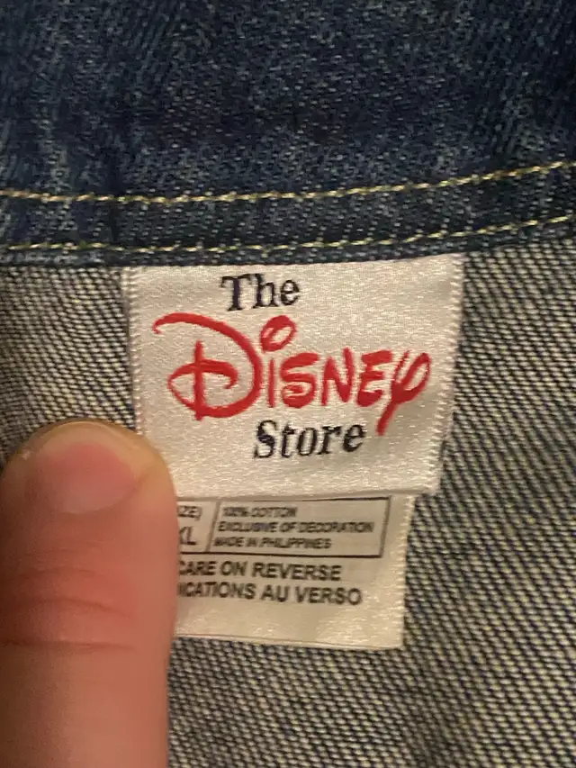 Vintage 90’s Disney Store Denim Jacket Mickey Mouse Men XXL NEW in Men's in Mississauga / Peel Region - Image 4