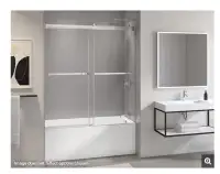 Fleurco Gemini Plus tub/shower glass doors