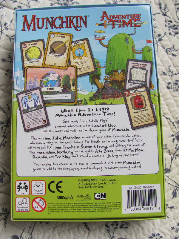 Munchkin Adventure Time Card Game dans Jouets et jeux  à Ville d’Edmonton - Image 2