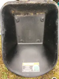Wheel barrel bucket and handle 