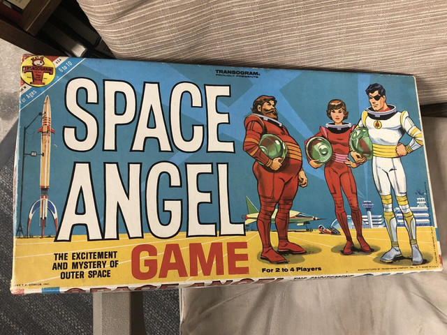Space Angel Board Game 1965 Transogram in Toys & Games in Winnipeg