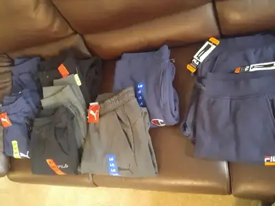 Men's Track Pants, XXL..brand new Puma & Bench..grey in colour..fleece lined and cuffed bottoms arra...
