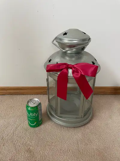 large Silver lantern , View more