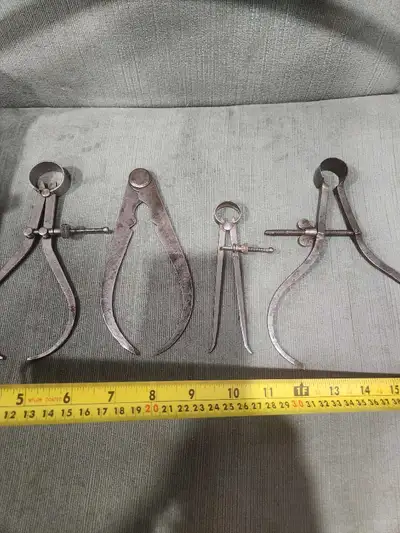 Vintage Calipers and Dividers Set, View more