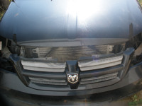 2010 Dodge Caravan Hood and Front Bumper Cover