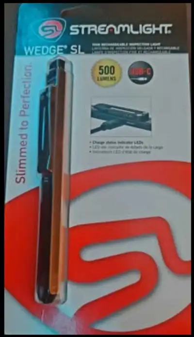 Ultra-Thin Rechargeable EDC Inspection Flashlight, View more