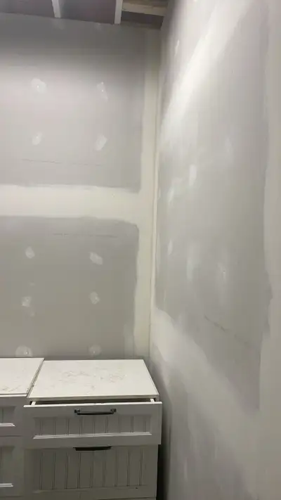 Start to finish install mud and tape sanded ready for paint all jobs big or small