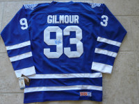 Doug Gilmour Toronto Maple Leafs signed Jersey Hockey HOF