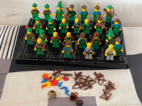LEGO CASTLE, FORESTMEN, WITH ACCESSORIES, READ DETAILS IN THE AD