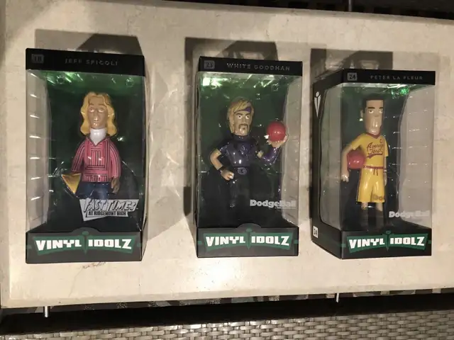 Pizza and basketball and Dodgeball collectible figures in Arts & Collectibles in Hamilton - Image 2