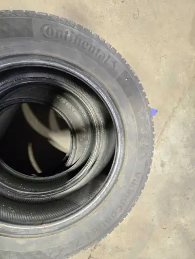 Used good condition Continental Viking contact 225/60R17 (only 3 tires)