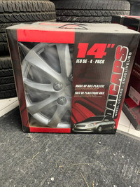 NEW 14" hubcaps for steel rims - winter / all season