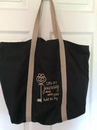 Tote Bag: Shopping/Grocery.  Custom-made. Washable. Serviceable