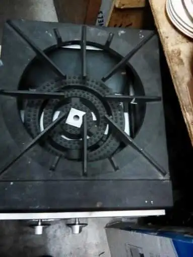 Gas six burner Commercial Stove with Oven combo and backsplash /shelve excellent condition $1685 -Ga...