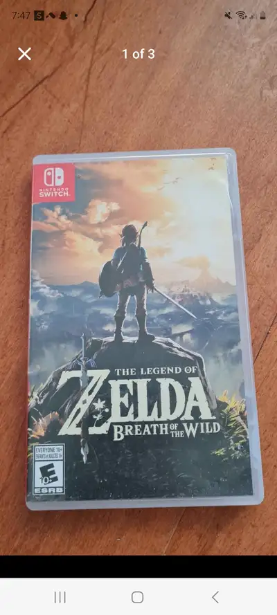 The legend of zelda breath of the wild brandnew game played 1s, View more