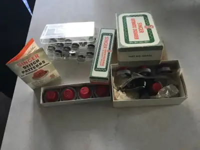 Not enough space in title to describe all. 1 - AUTOMATIC ZIGZAGGER comes with 4 stitch patterns and...