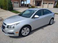 2015 CHEVROLET CHEVY CRUZE 1LT TURBO ONLY 103,000km CERTIFIED