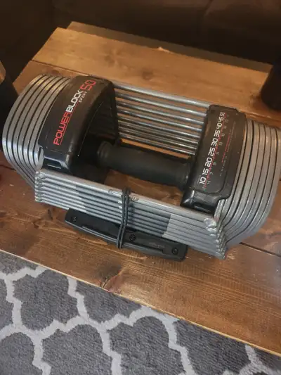 Powerblock Pro 50 - single adjustable dumbbell, View more