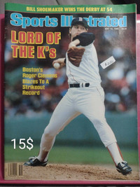 Sports Illustrated et beckett année 80-90