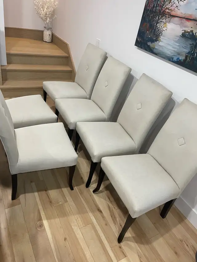 6 Fabric Dining Chairs - $300 in Dining Tables & Sets in City of Halifax - Image 10