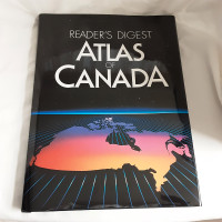 1995 (1998) Readers Digest Atlas Of Canada hrdcvr w/dust jacket 