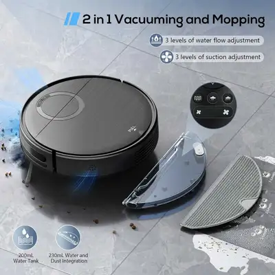 Aspirateur 2 in 1  vaccum robot  (neuf) , View more