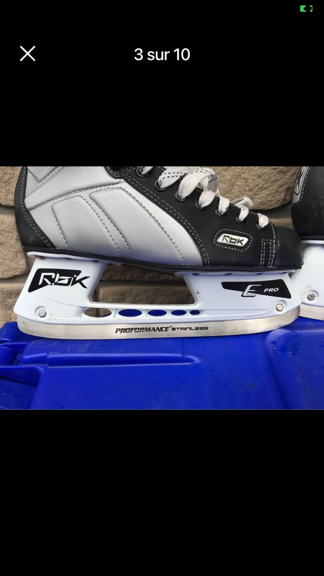 Patins de hockey Reebok 3K / Reebok 3K hockey skate  in Skates & Blades in Gatineau - Image 4