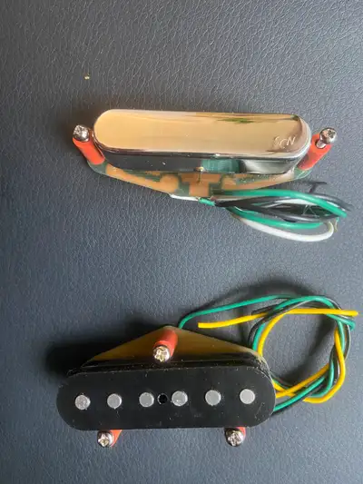 Excellent condition Fender SCN (Samarium Cobalt Noiseless) Telecaster neck and bridge pickup set pro...