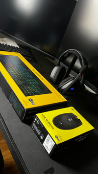  Corsair Gaming Headset, Keyboard & Mouse Bundle!