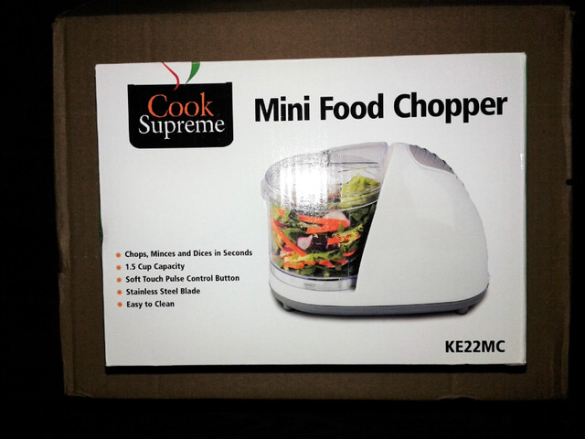 Cook Supreme Mini Food Chopper in Processors, Blenders & Juicers in City of Toronto
