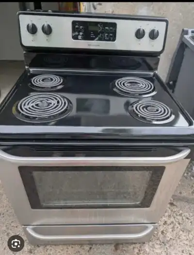 Frigidaire stainless stove work delivery available , View more