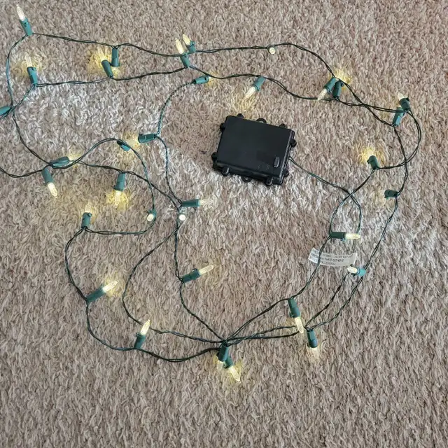 12 foot Strand of Clear Mini LED Battery Powered Light. $4 in Home Décor & Accents in Red Deer - Image 2