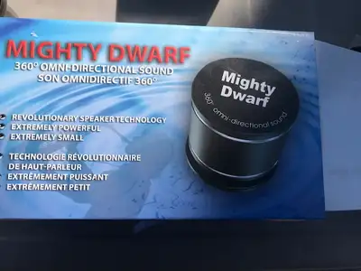 MIGHT DWARF  OMNI DIRECTIONAL SOUND, View more
