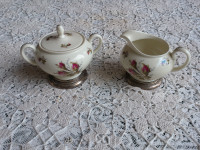 STERLING Footed Cream and Sugar by Rosenthal