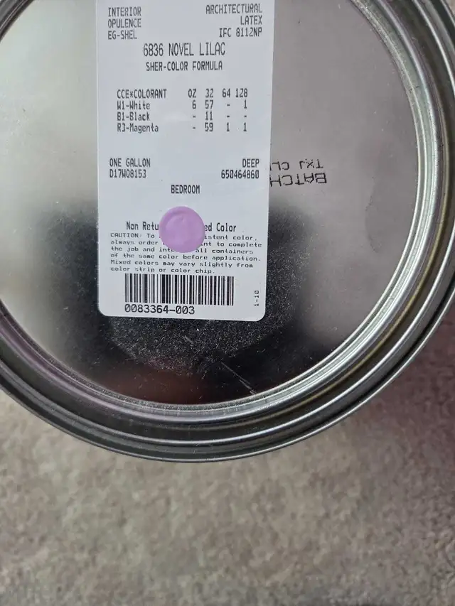 Paint - Novel Lilac in Painting & Paint Supplies in Hamilton - Image 3