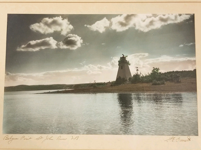 Original photograph by FE Garrett, Belyeas Point St John River in Arts & Collectibles in Bedford - Image 2