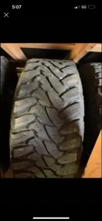 Various 36”/37”/38” tires 